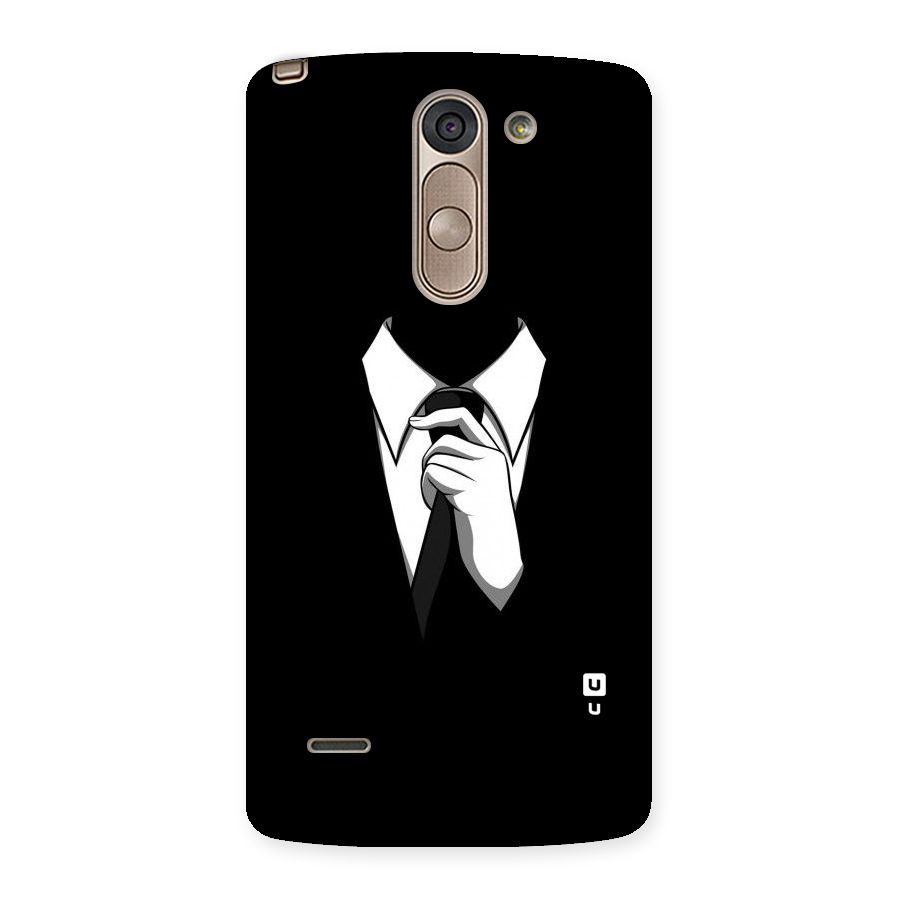 Faceless Gentleman Back Case for LG G3 Stylus