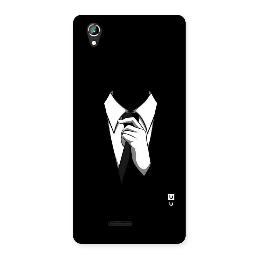 Faceless Gentleman Back Case for Lava Iris 800