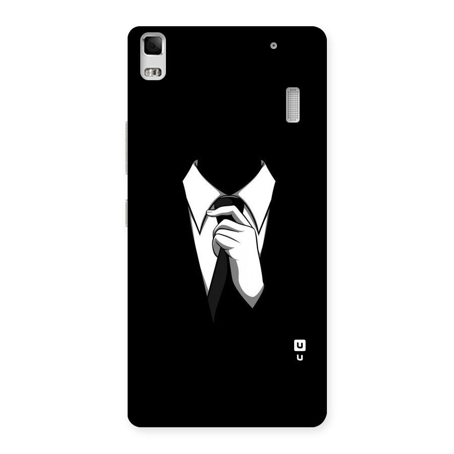 Faceless Gentleman Back Case for Lenovo K3 Note