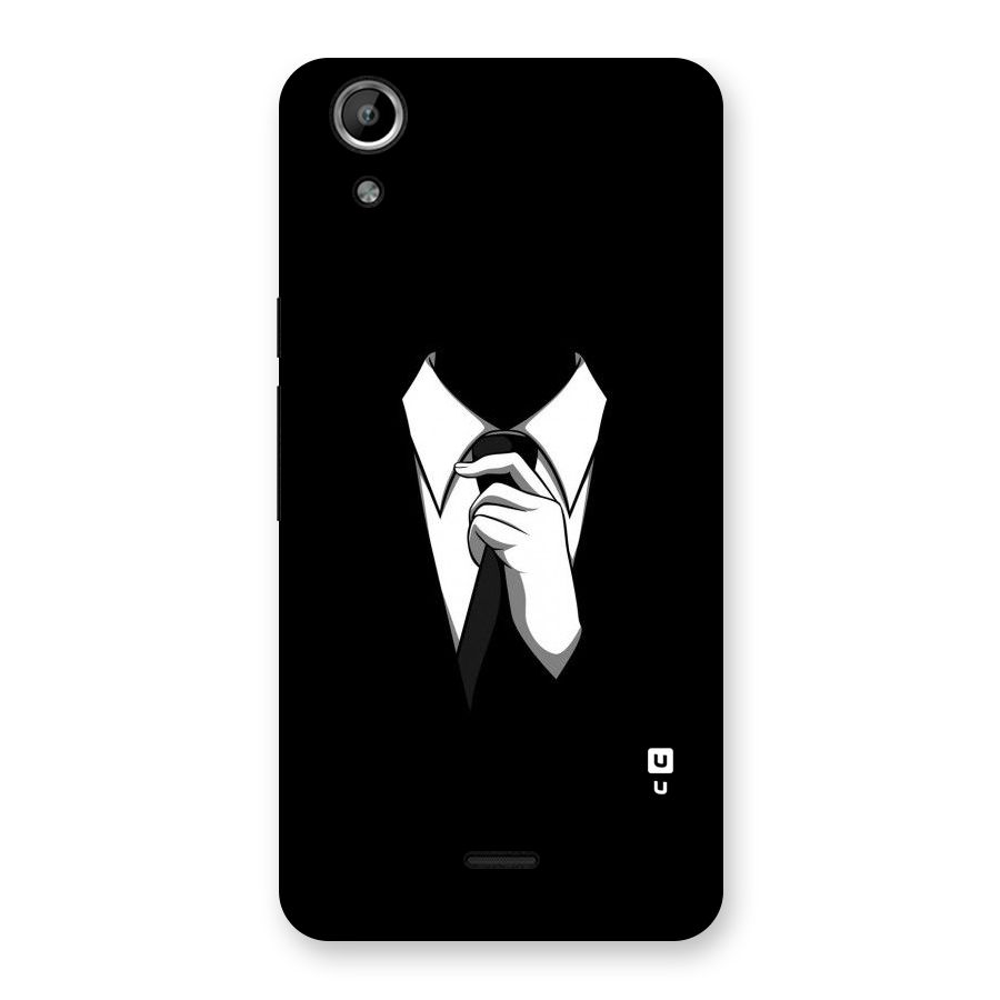 Faceless Gentleman Back Case for Micromax Canvas Selfie Lens Q345