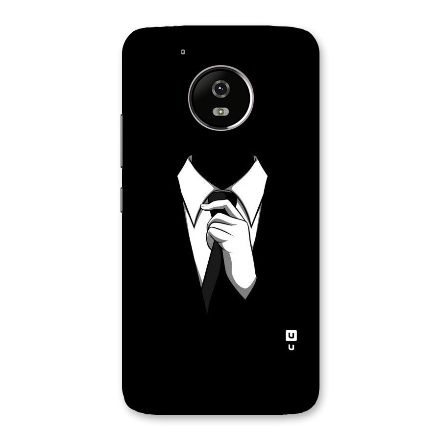 Faceless Gentleman Back Case for Moto G5