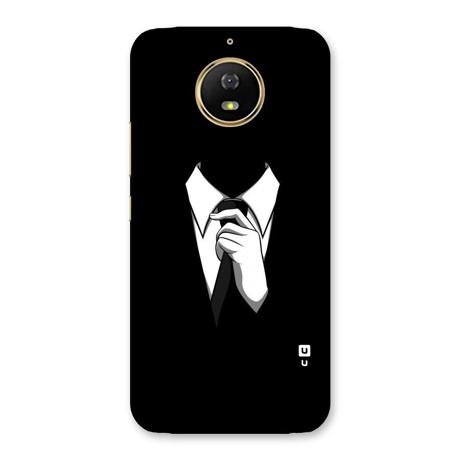 Faceless Gentleman Back Case for Moto G5s