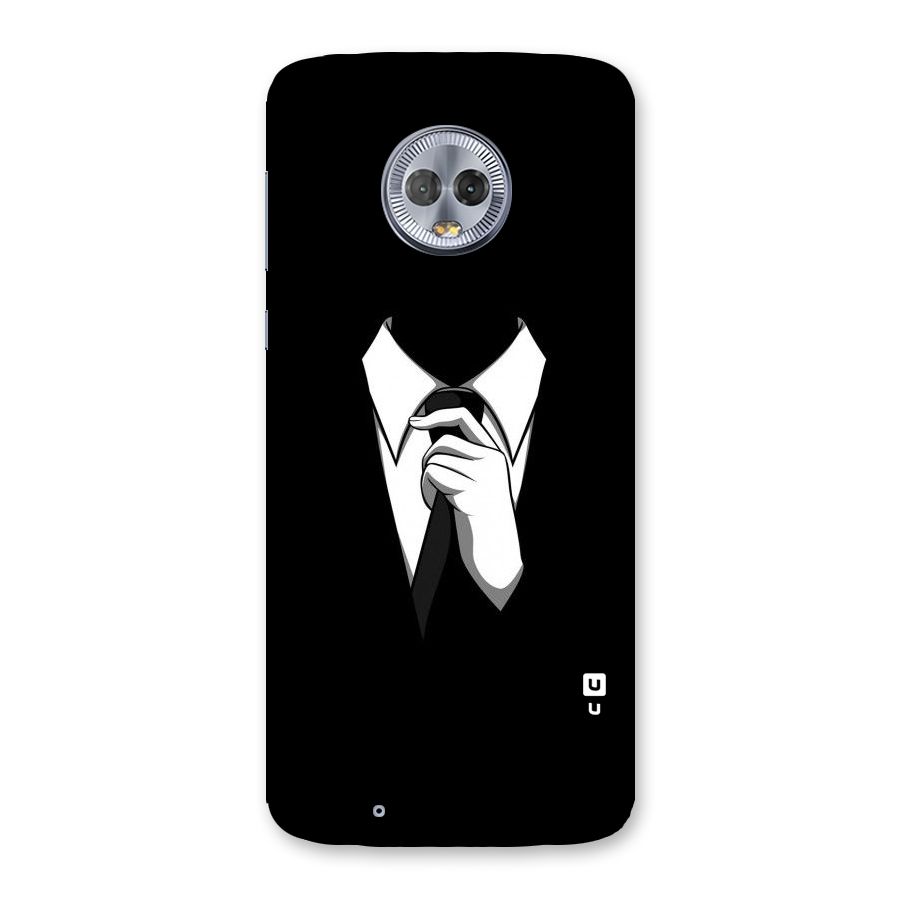 Faceless Gentleman Back Case for Moto G6