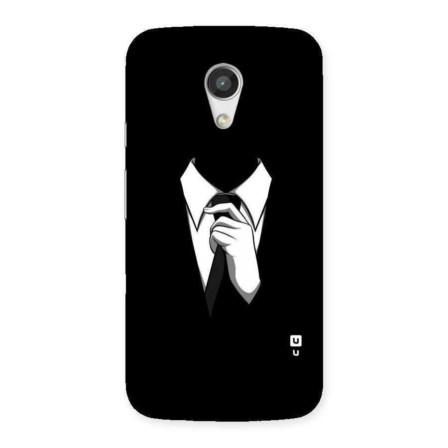 Faceless Gentleman Back Case for Moto G 2nd Gen