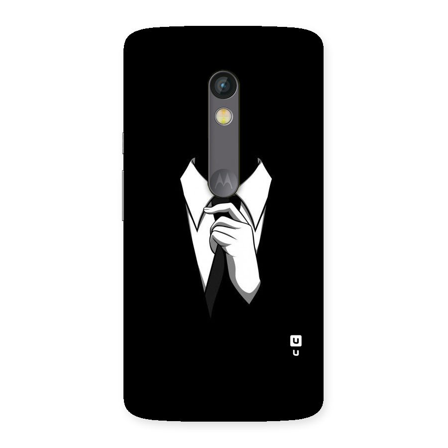 Faceless Gentleman Back Case for Moto X Play