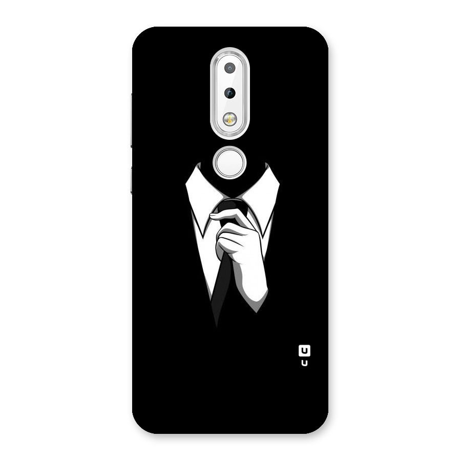 Faceless Gentleman Back Case for Nokia 6.1 Plus