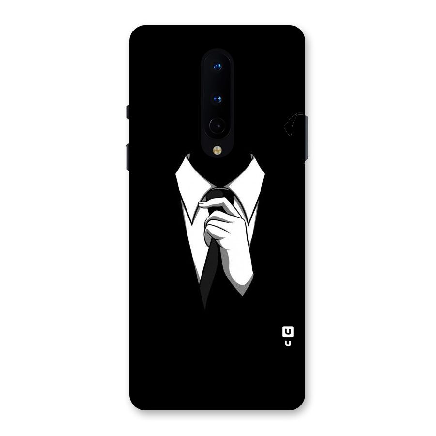 Faceless Gentleman Back Case for OnePlus 8