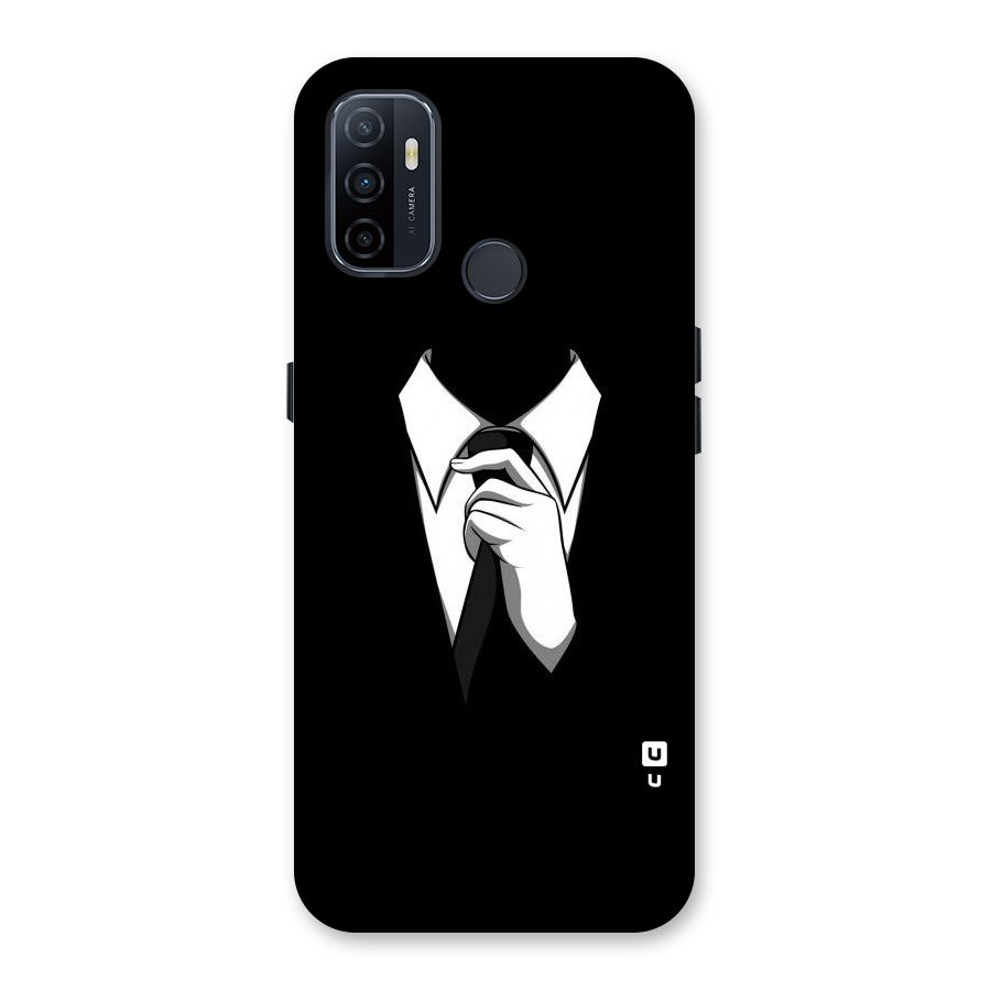 Faceless Gentleman Back Case for Oppo A32