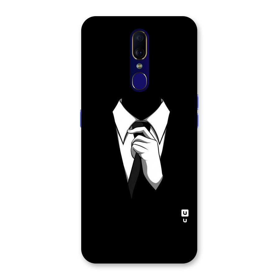 Faceless Gentleman Back Case for Oppo A9