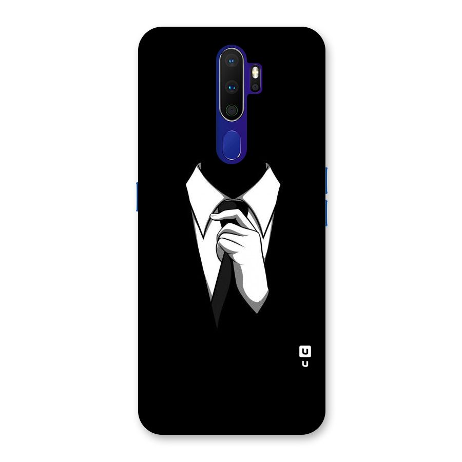 Faceless Gentleman Back Case for Oppo A9 (2020)
