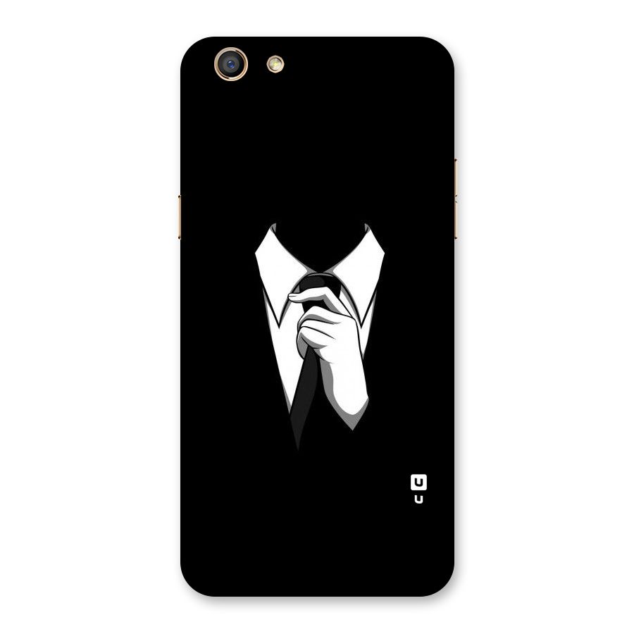 Faceless Gentleman Back Case for Oppo F3