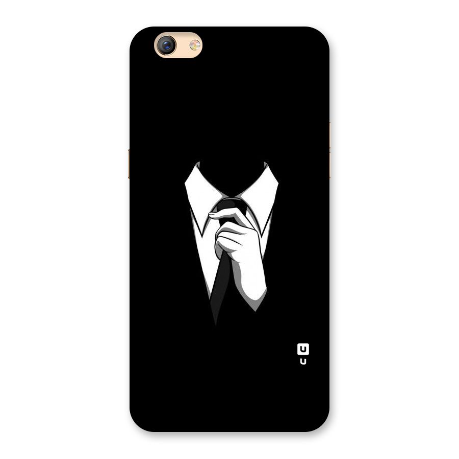 Faceless Gentleman Back Case for Oppo F3 Plus