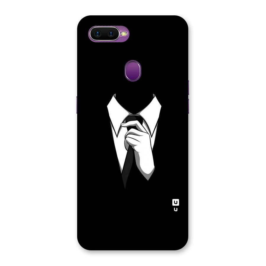 Faceless Gentleman Back Case for Oppo F9