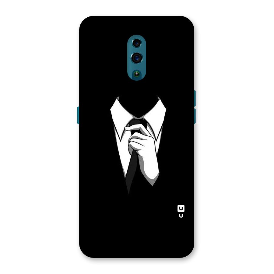 Faceless Gentleman Back Case for Oppo Reno