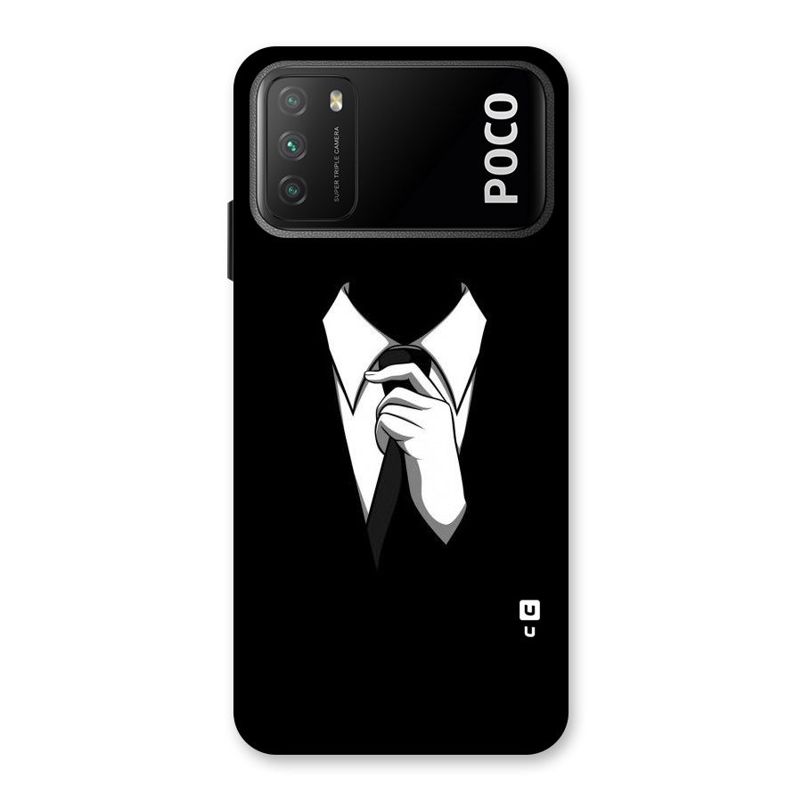 Faceless Gentleman Back Case for Poco M3