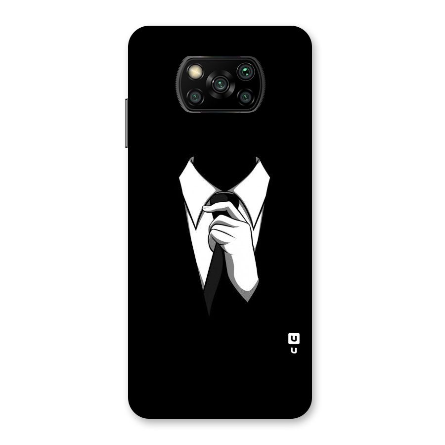 Faceless Gentleman Back Case for Poco X3