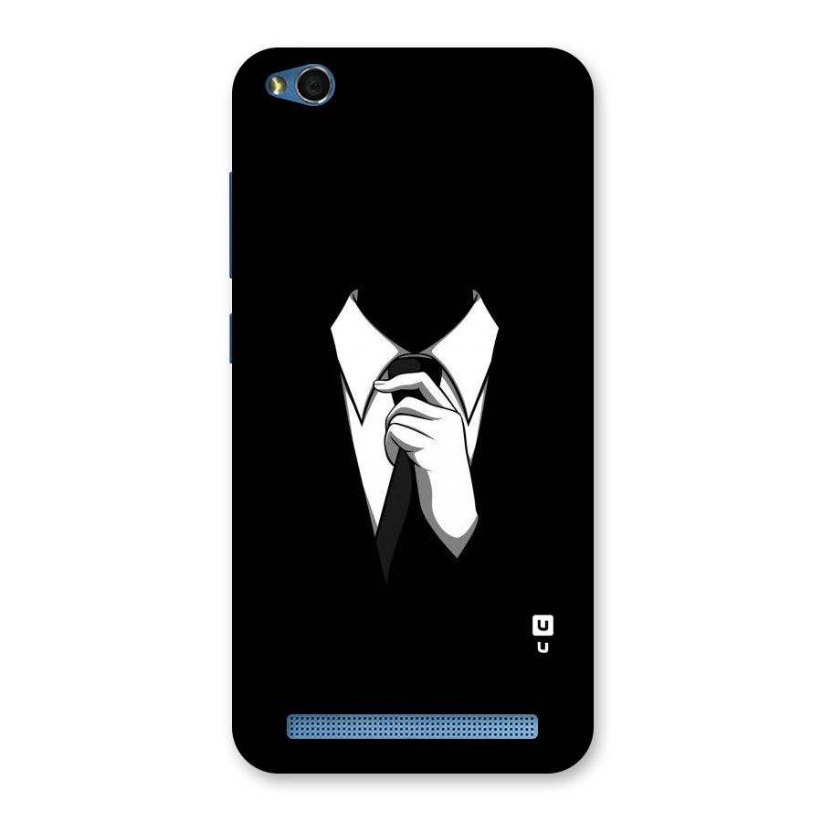 Faceless Gentleman Back Case for Redmi 5A