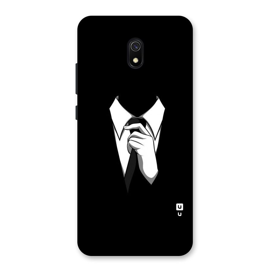 Faceless Gentleman Back Case for Redmi 8A