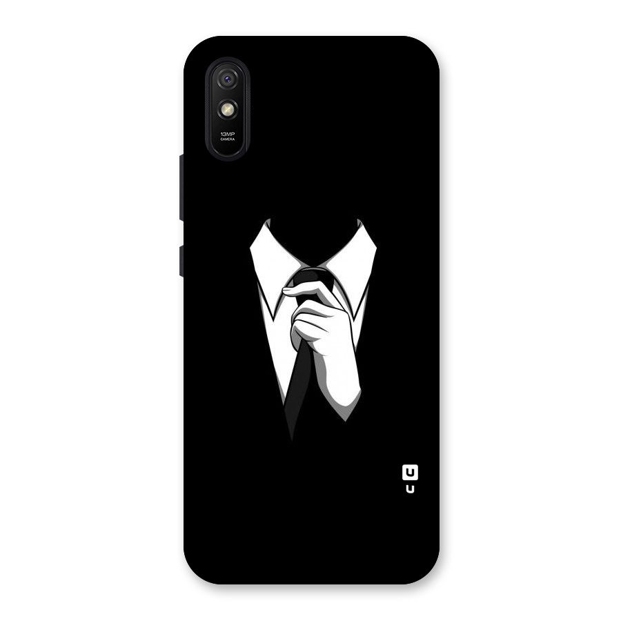 Faceless Gentleman Back Case for Redmi 9A