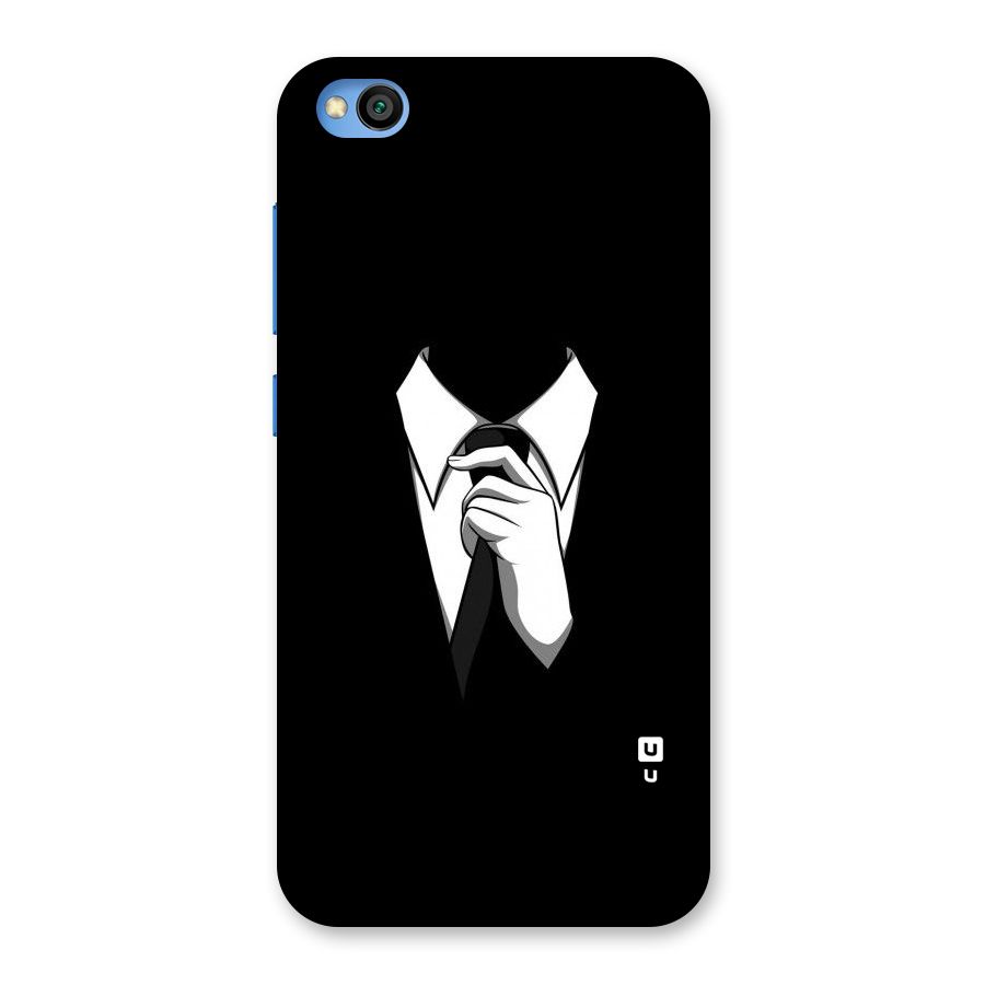 Faceless Gentleman Back Case for Redmi Go