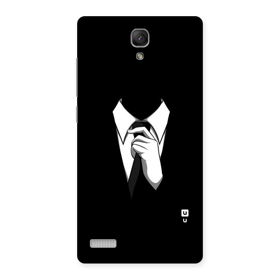 Faceless Gentleman Back Case for Redmi Note