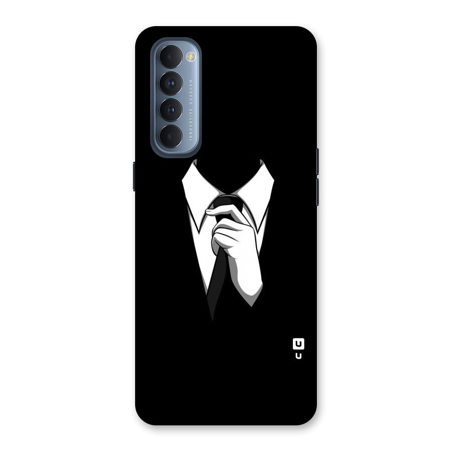 Faceless Gentleman Back Case for Reno4 Pro