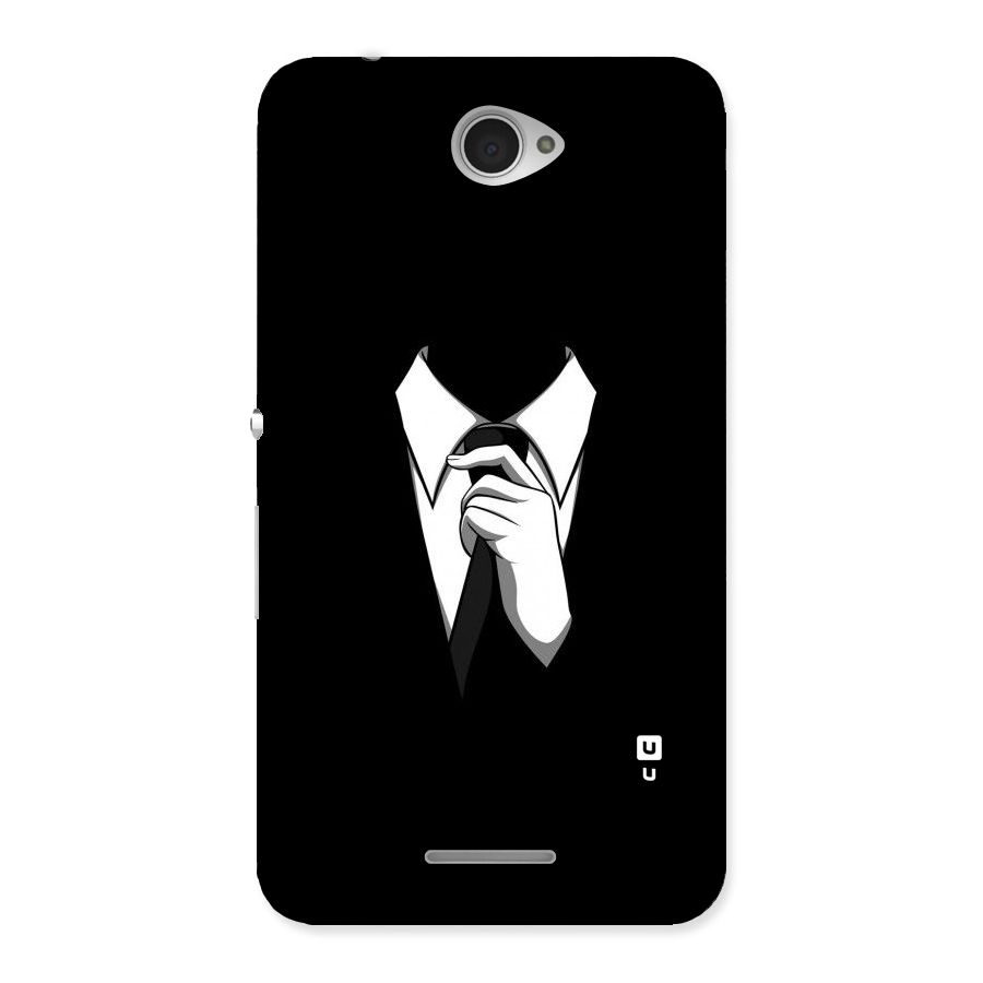 Faceless Gentleman Back Case for Sony Xperia E4