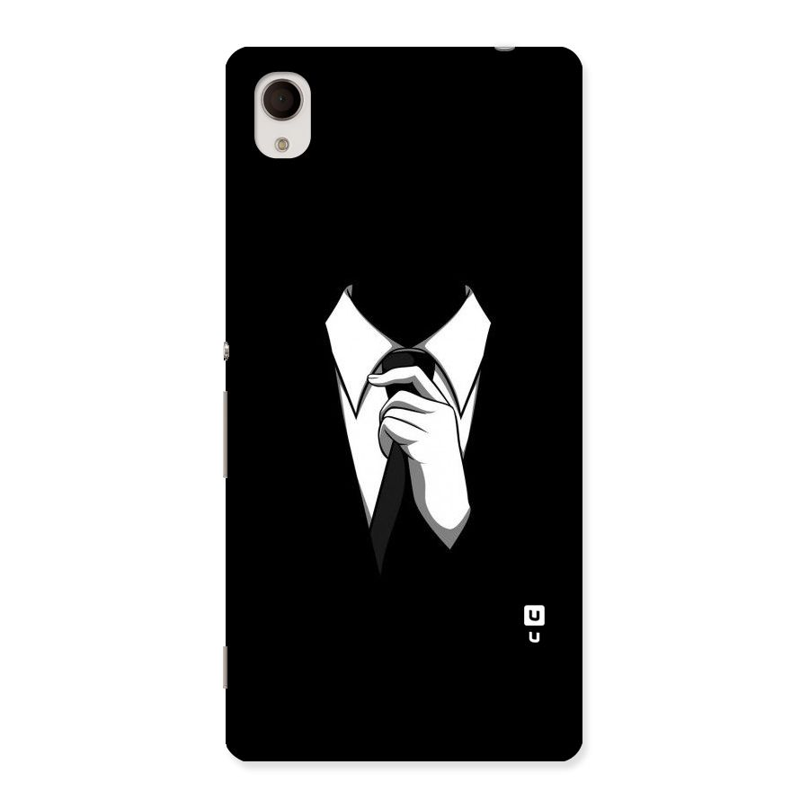Faceless Gentleman Back Case for Xperia M4 Aqua