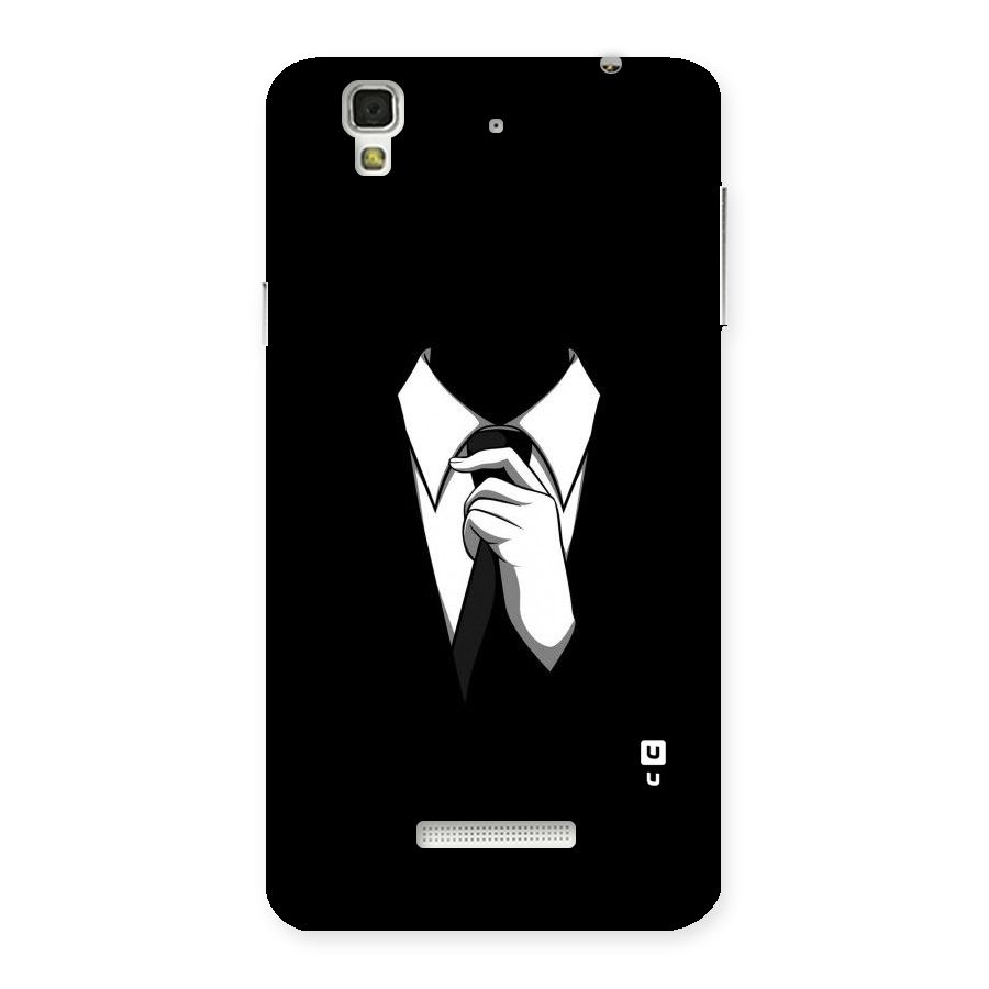 Faceless Gentleman Back Case for YU Yureka Plus