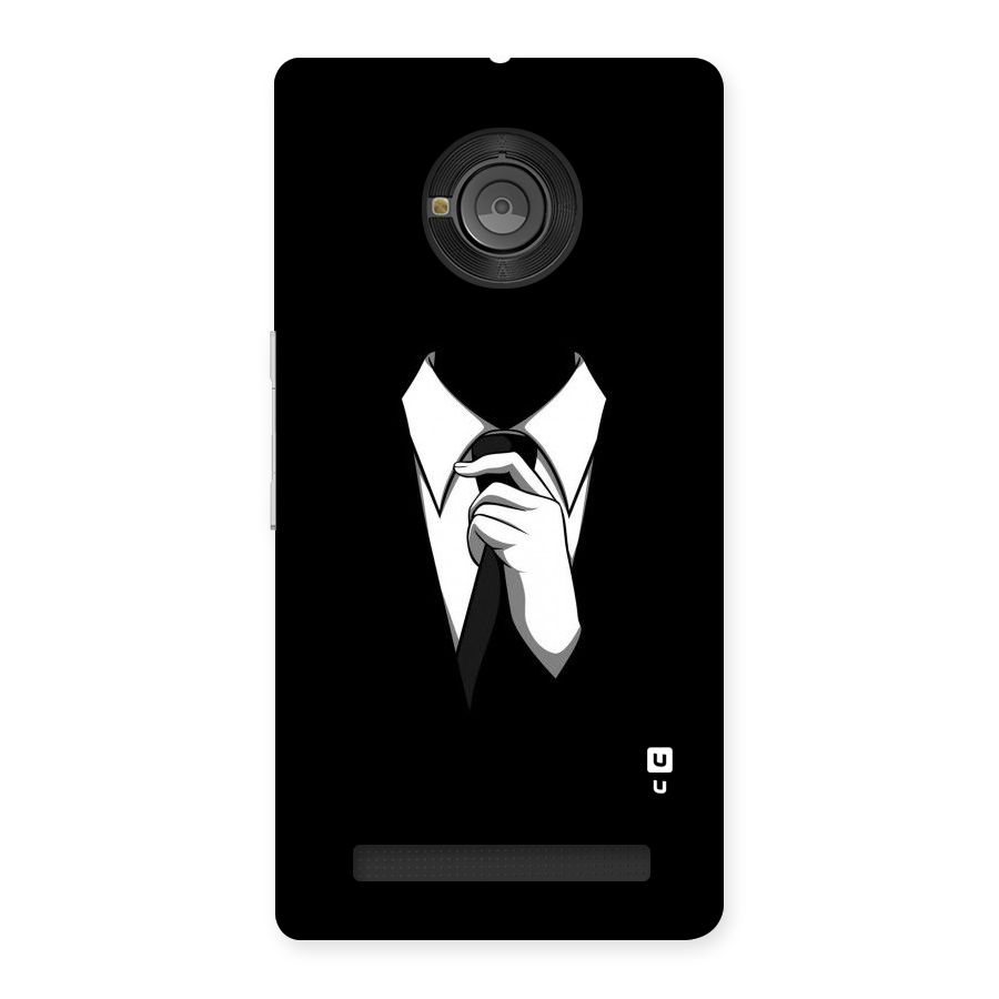 Faceless Gentleman Back Case for Yu Yunique