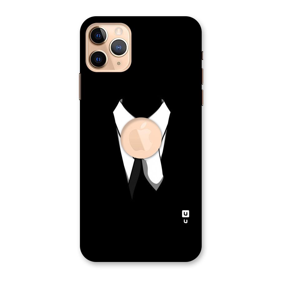 Faceless Gentleman Back Case for iPhone 11 Pro Max Logo Cut