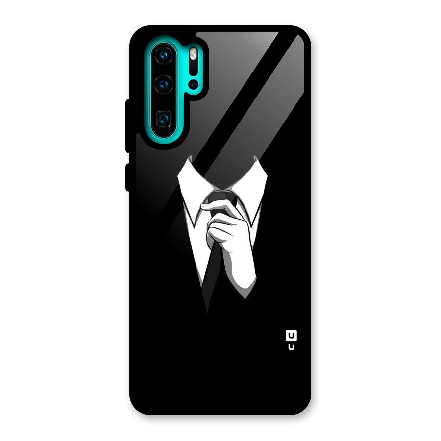 Faceless Gentleman Glass Back Case for Huawei P30 Pro