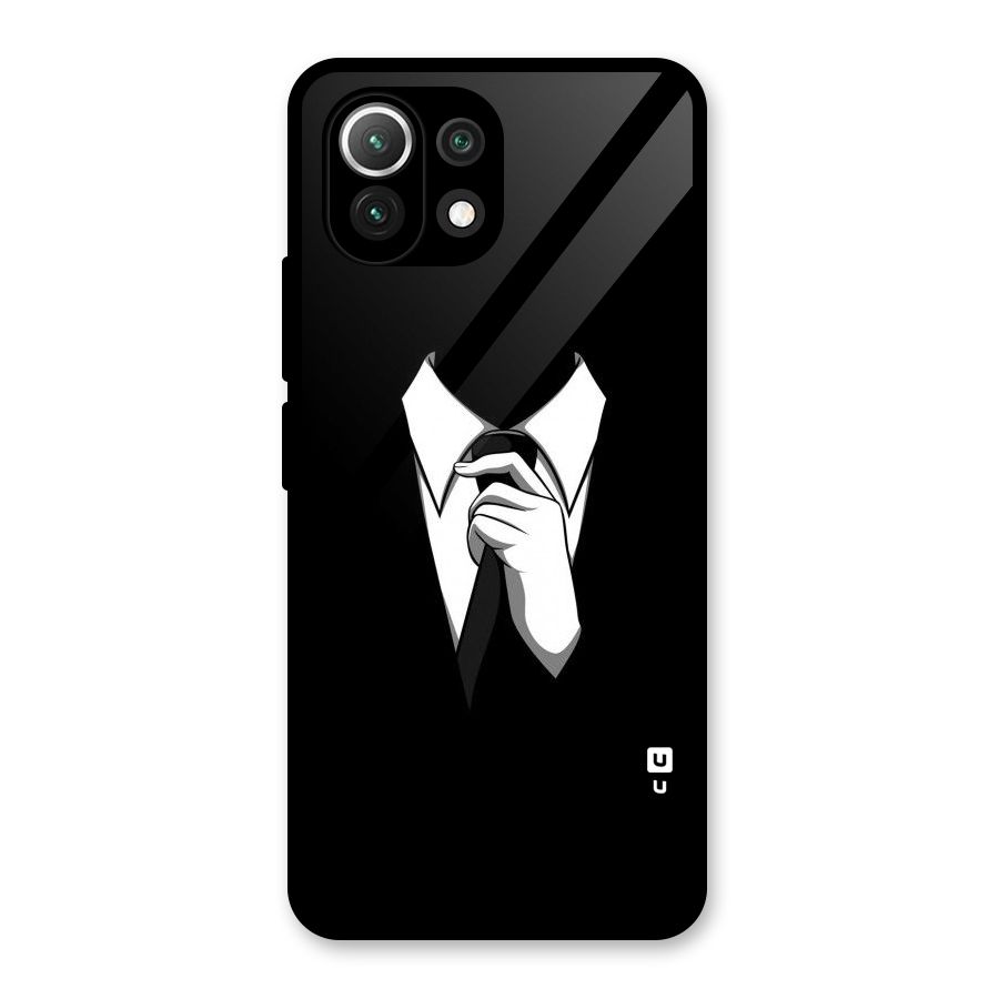 Faceless Gentleman Glass Back Case for Mi 11 Lite NE 5G