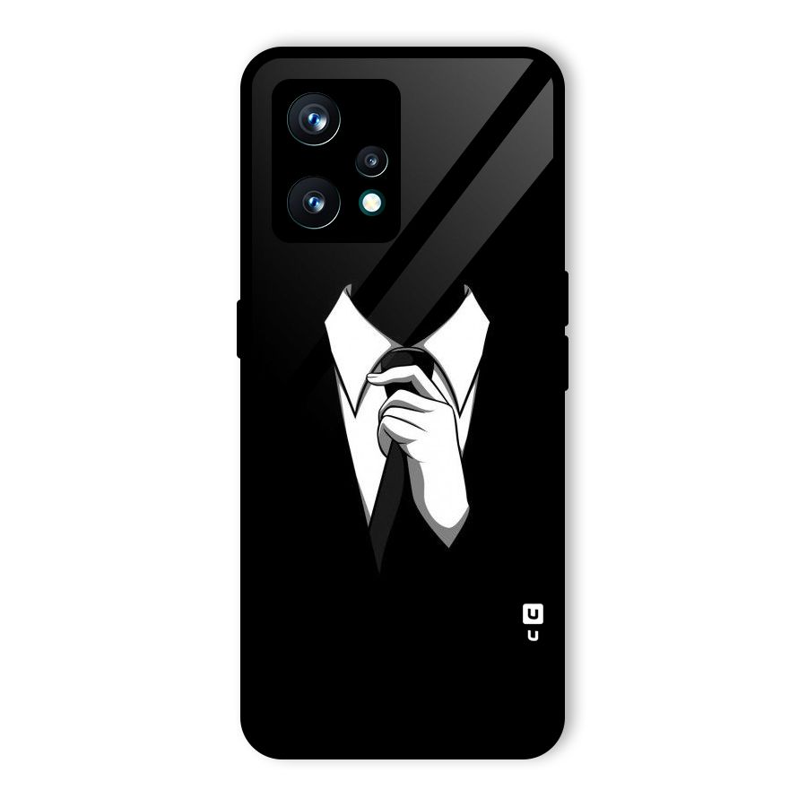 Faceless Gentleman Glass Back Case for Realme 9