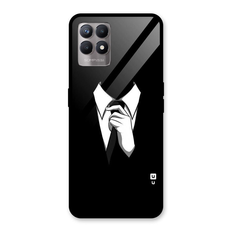 Faceless Gentleman Glass Back Case for Realme Narzo 50