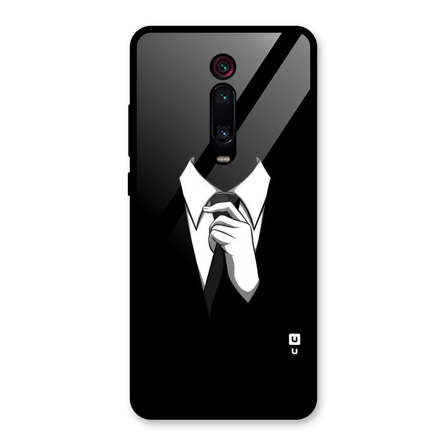 Faceless Gentleman Glass Back Case for Redmi K20 Pro