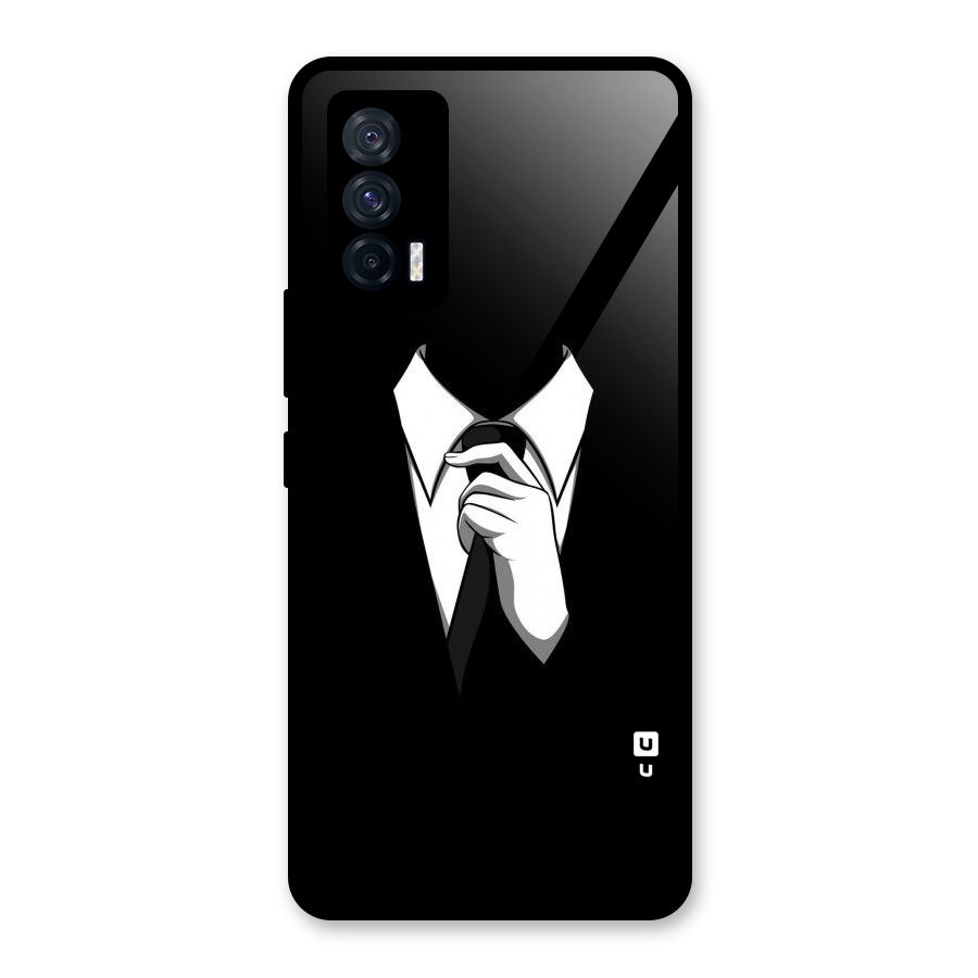 Faceless Gentleman Glass Back Case for Vivo iQOO 7 5G