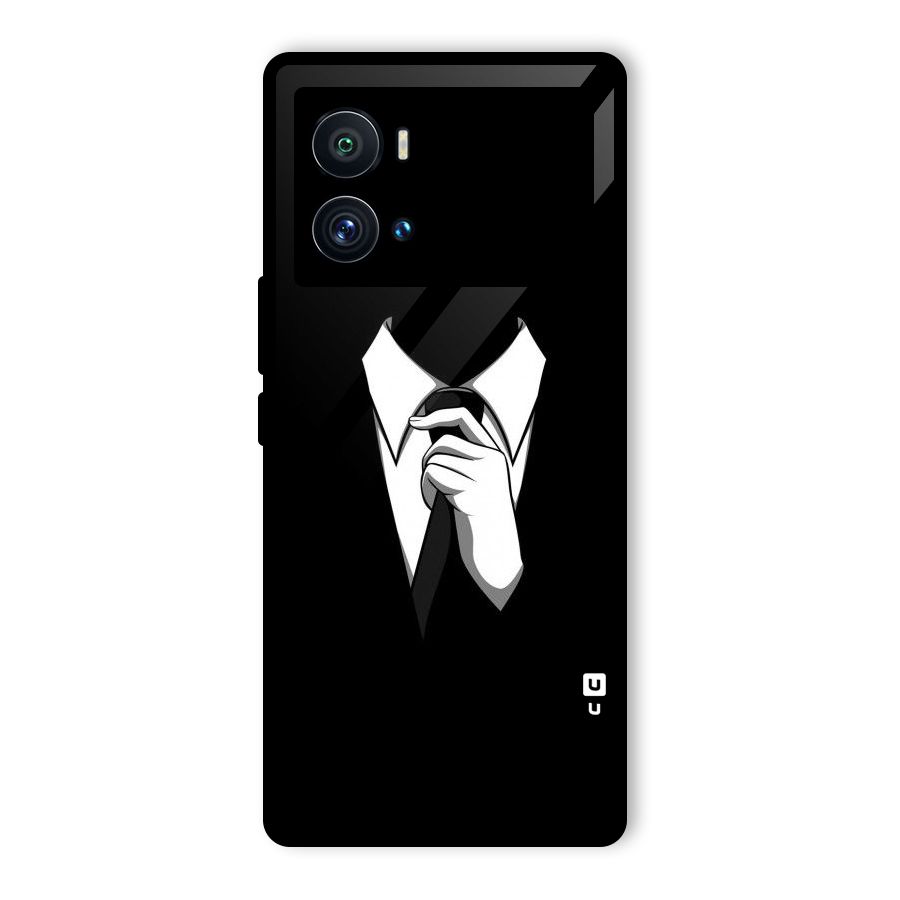 Faceless Gentleman Glass Back Case for Vivo iQOO 9 Pro