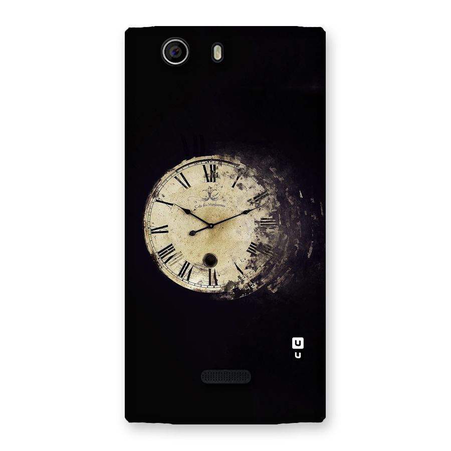 Fading Clock Back Case for Canvas Nitro 2 E311
