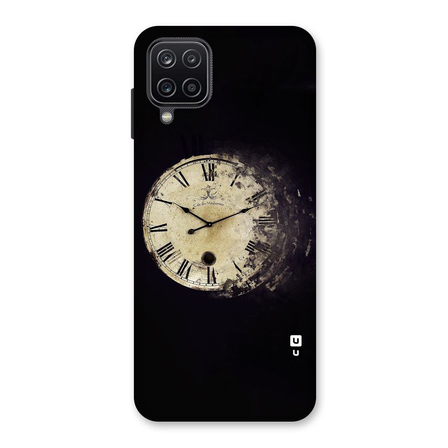 Fading Clock Back Case for Galaxy A12