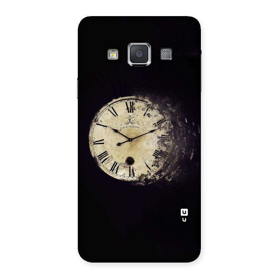 Fading Clock Back Case for Galaxy A3
