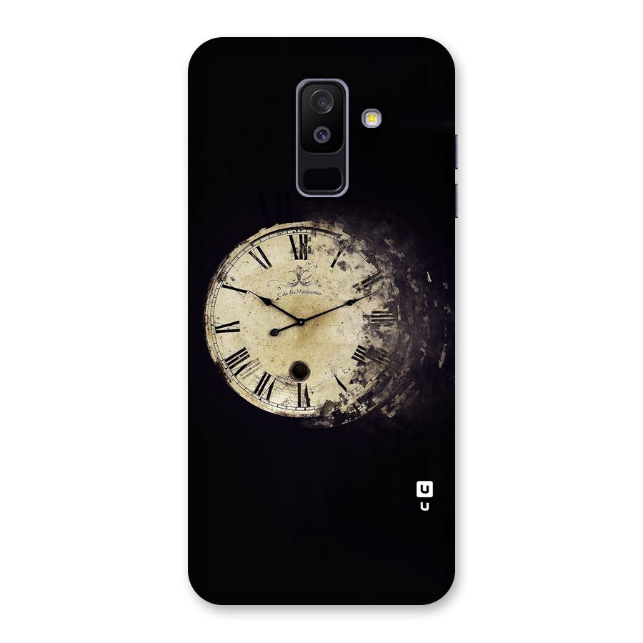 Fading Clock Back Case for Galaxy A6 Plus
