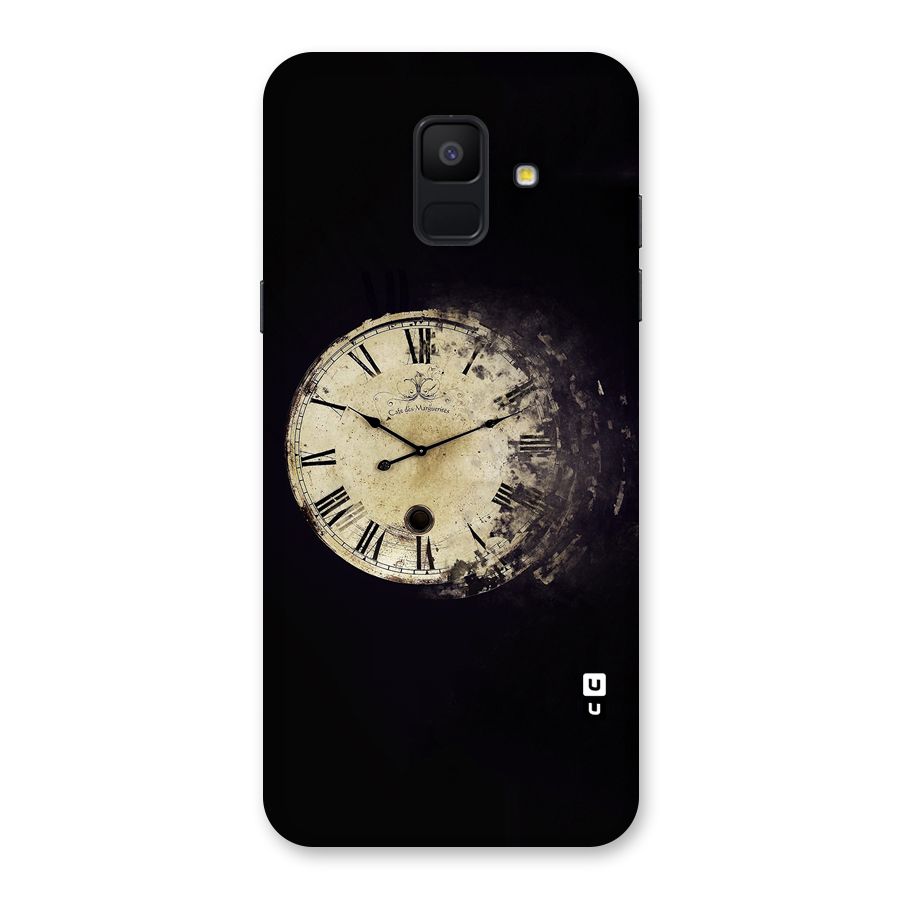 Fading Clock Back Case for Galaxy A6 (2018)