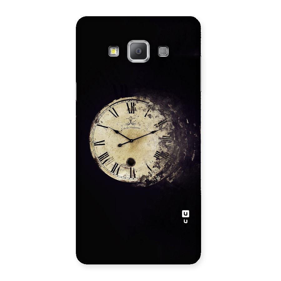 Fading Clock Back Case for Galaxy A7