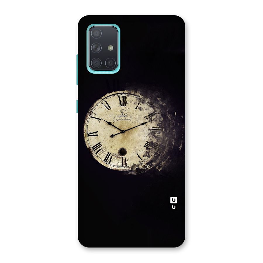 Fading Clock Back Case for Galaxy A71