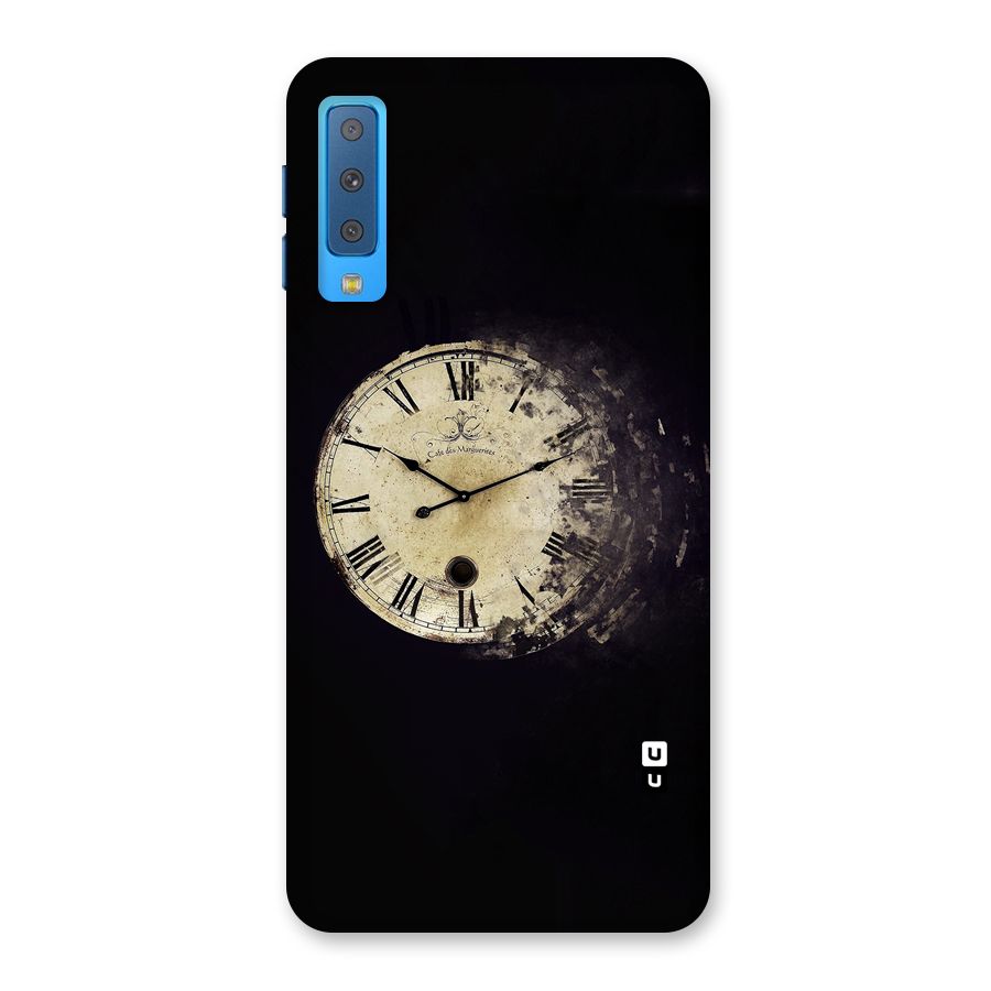 Fading Clock Back Case for Galaxy A7 (2018)