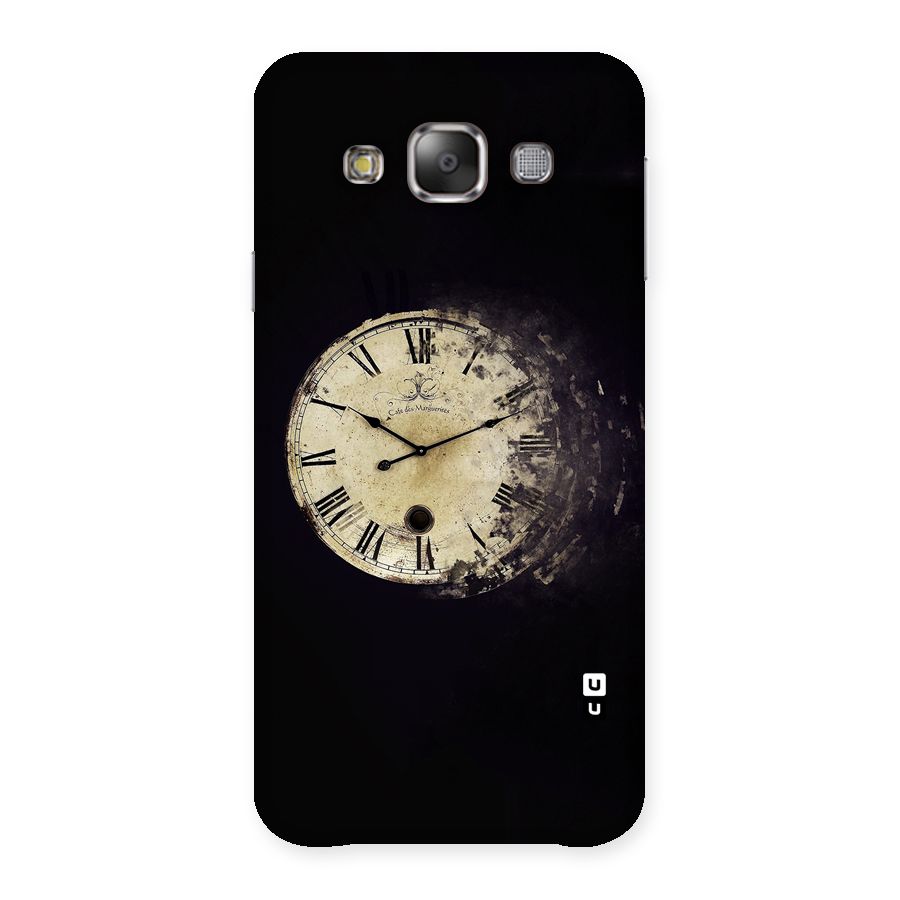Fading Clock Back Case for Galaxy E7