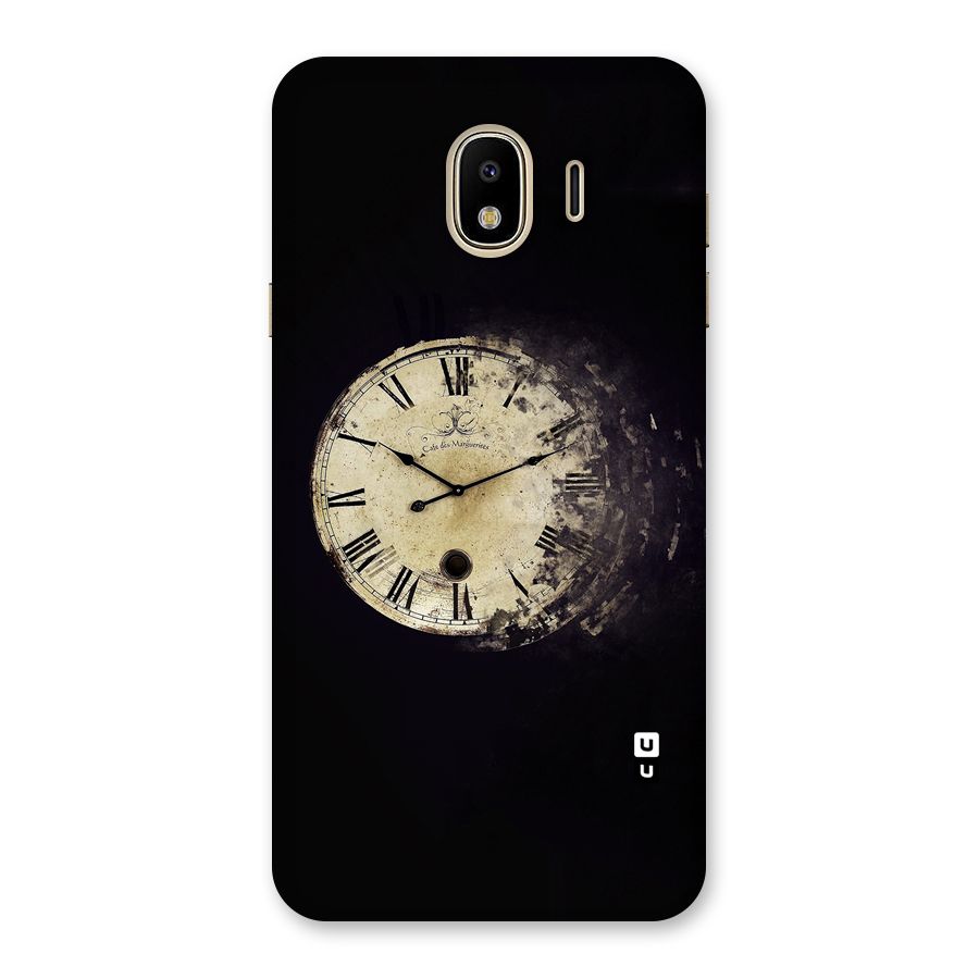 Fading Clock Back Case for Galaxy J4