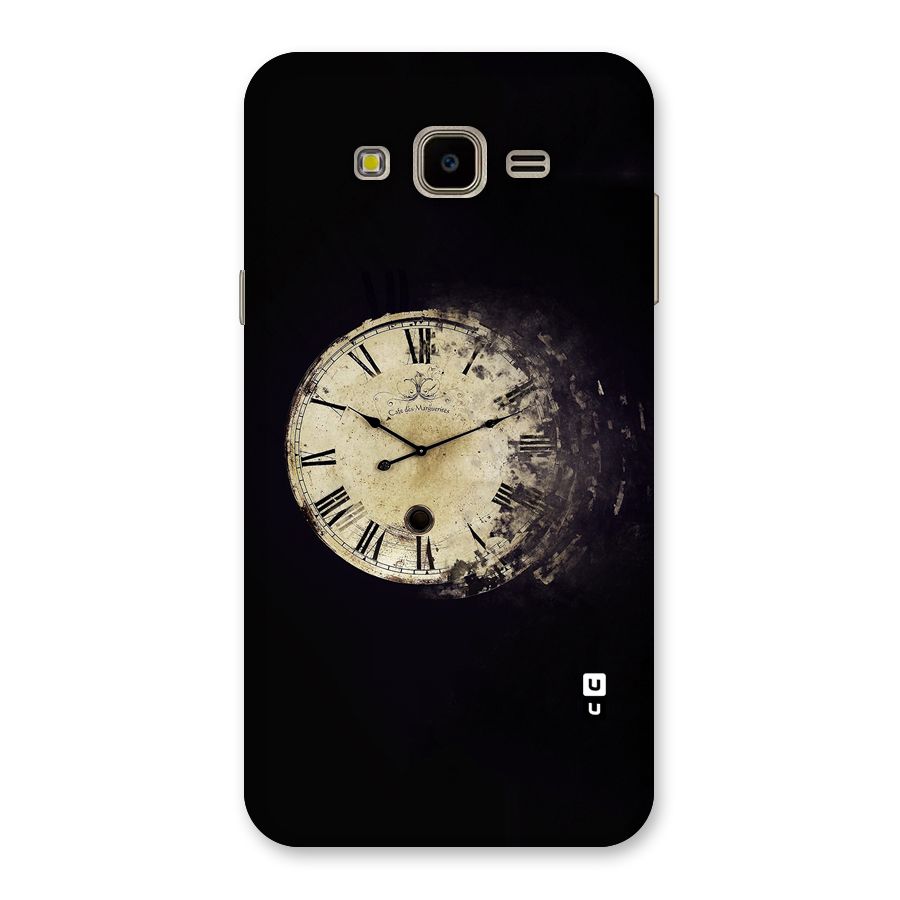 Fading Clock Back Case for Galaxy J7 Nxt