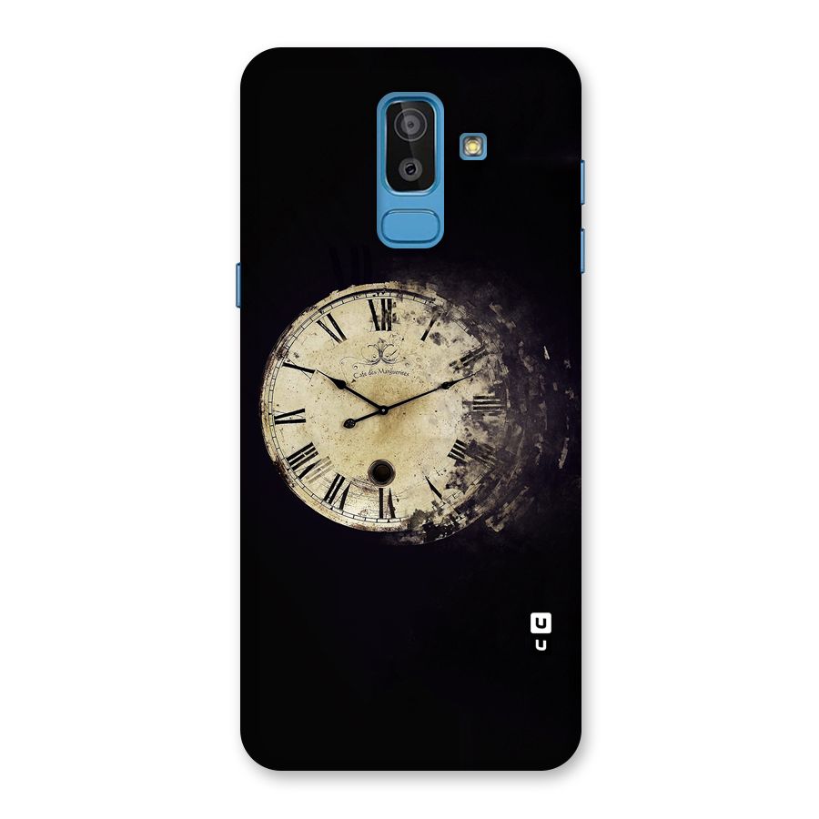 Fading Clock Back Case for Galaxy J8